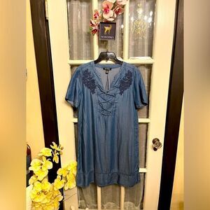 Joe Fresh Lightweight Embroidered Dress